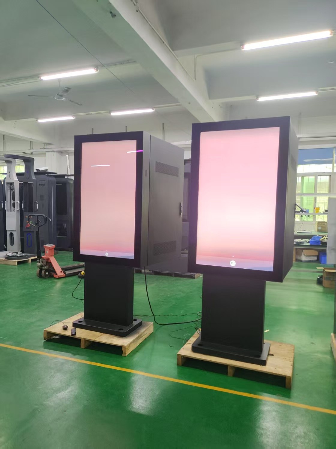 4K 43 inci pemain video kiosk luaran ip66 kalis air